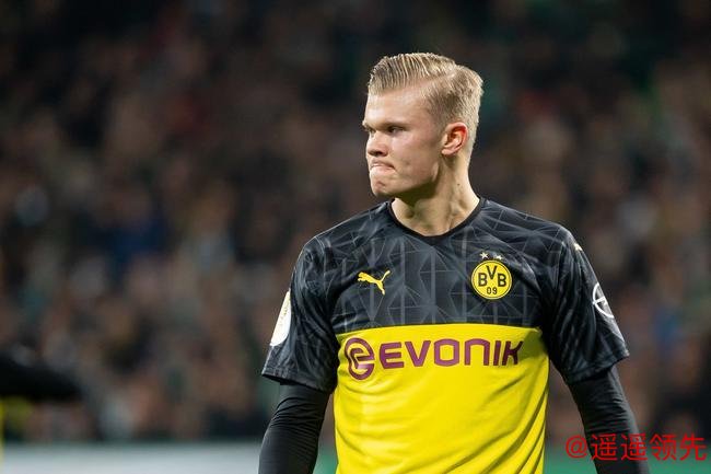 德杯-哈兰德+17岁神童破进球纪录 多特2-3不来梅