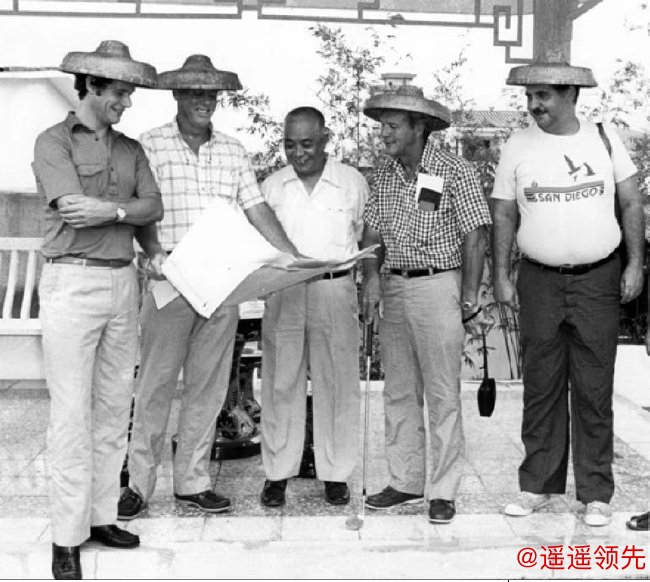 1982年阿诺德-帕尔默在设计中山温泉高尔夫球场